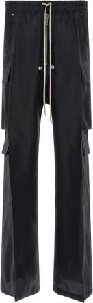 Rick Owens Black Cargobelas Pants