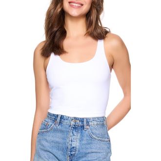 Susana Monaco Scoop Neck Tank in Sugar at Nordstrom Rack, Size X-Small
