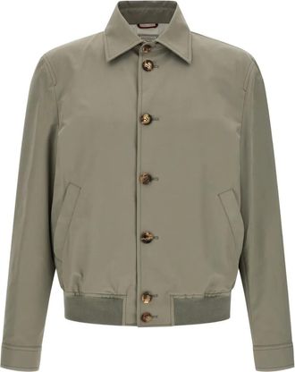 Brunello Cucinelli buttoned jacket - Green
