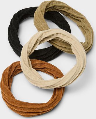Simons Womens Grooved elastics Set of 4