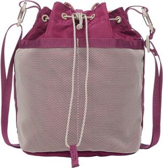Baboon to the Moon Drawstring Crossbody Pouch in Wildberry at Nordstrom