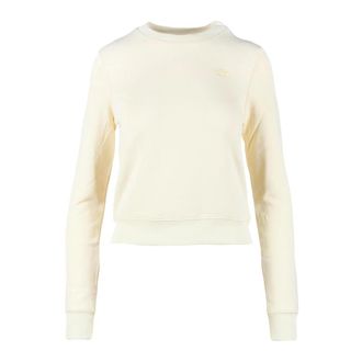Diesel Maglia - Dames - Sweatshirts - Wit - S - Katoen - Hoodies & sweatvesten