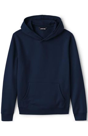 Lands End School Uniform Adult Hooded Pullover Sweatshirt in Classic Navy at Nordstrom, Size Xx-Large