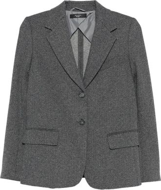 Max Mara Giacca con bottoni - Grigio