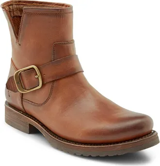 Frye Veronica Moto Boot in Bronze at Nordstrom, Size 8.5