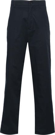Altea Officer mid-rise trousers - men - Cotton/Cotton/Elastane - L - Blue