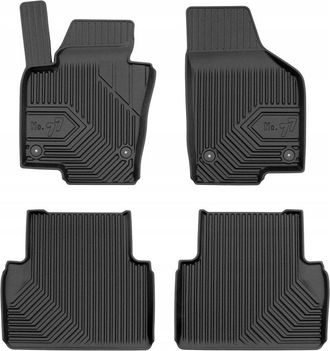 OEM Alfombrillas Para Vw Sharan 2 2010-2021, Alfombrillas De Puerta, Alfombrillas De Goma Para Puerta, Bandejas 77
