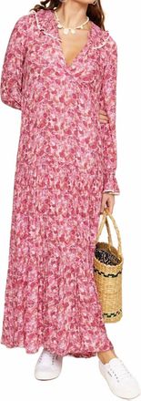 Rixo Mali Dress In Magenta