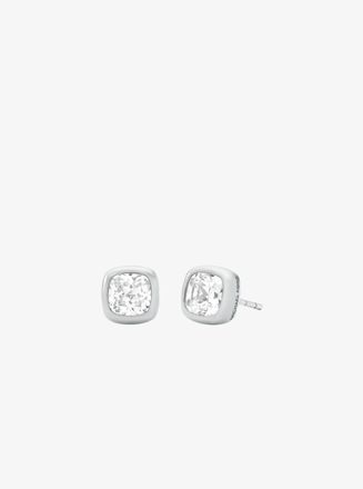 Michael Kors Cushion Cut Cubic Zirconia Stud Earrings