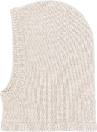 Lisa Yang Passamontagna in cashmere - Toni neutri