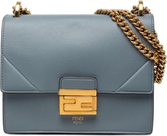 Fendi Pre-owned Fendi Small Leather Kan U Chain Shoulder Bag Ladies WBL15AD0TISH8VLF