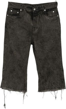 Rick Owens Raw-cut Cropped Jeans