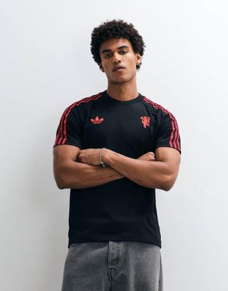 adidas adidas Football - Manchester United 26 OG - T-shirt nera e rossa-Nero