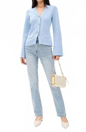 Pistola Denim Aeron Cinched Waist Cardigan In Windsurfer