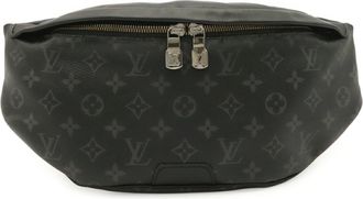 Louis Vuitton Black Galle Gray Monogram Eclipse Monogram Eclipse Pouch Sling Bag (Pre-Owned)
