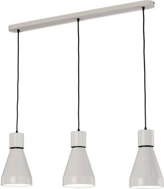 Mantra Inspired Mantra Fusion - Kos - Linear Ceiling Pendant 3L 3 x E27 Max 40W, White, Black