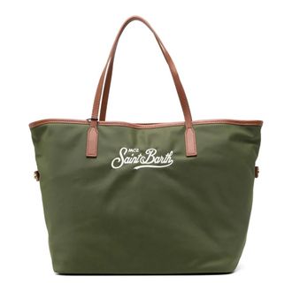 MC2 Saint Barth City Bag Nylon - - Bags - Donna - Verde - ONE SIZE