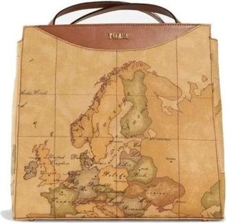 Alviero Martini 1A Classe Stijlvolle Rugzak voor Dagelijks Gebruik - Dames - Handtassen - Beige - ONE Size - Tassen