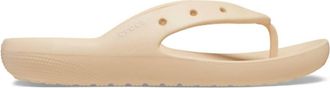 Crocs Mens Classic Flip V2 Sandals In Shitake