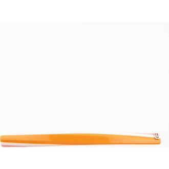 Alexandre de Paris Thin Stripes Acetate Barrette in Orange at Nordstrom