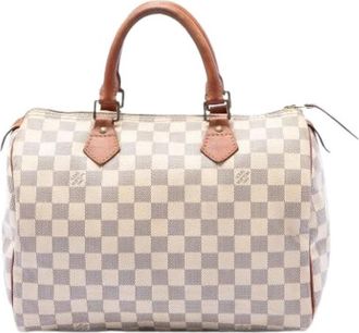 Louis Vuitton Pre-owned Speedy 30 - Dames - Vintage Handtas - Veelkleurig - ONE Size - Leer - Vintage