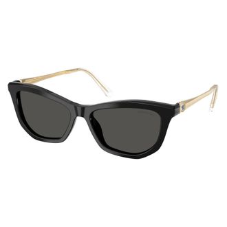 Swarovski Sunglasses, female, Black, Size: 56 MM Sk6057 Cat Eye Sunglasses