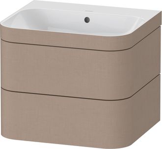 Duravit Duravit Happy D.2 Plus Set Suspendido, 575x490mm, 2 Cajones, Sin