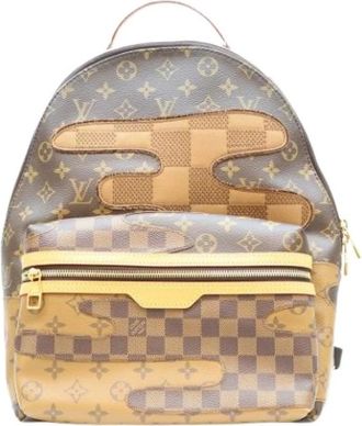 Louis Vuitton Pre-owned Monogram Rugzak - Heren - Vintage Rugzakken - Bruin - ONE Size - Vintage