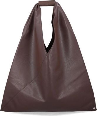 Maison Margiela Japanese Tote - Dames - Shoppers - Bruin - ONE Size - Leer - Tassen