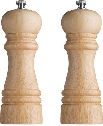 Amefa D&uacute;o de molinillos de sal y pimienta Madera Madera