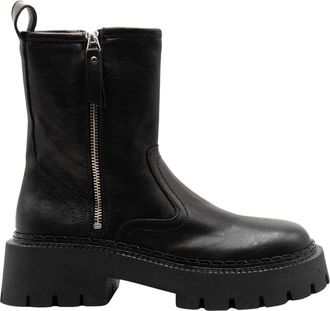 Vic Mati&eacute; Enkellaarsjes - Dames - Enkellaarsjes - Zwart - 36 EU - Schoenen