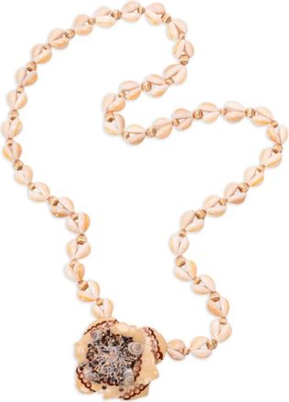 Valentino Garavani Collana con pendente a fiore - Toni neutri