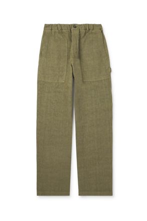Federico Curradi Wide-Leg Linen Trousers