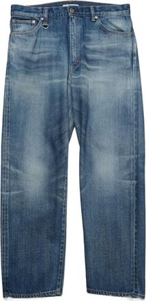 Sophnet. Jeans dritti effetto schiarito - Blu