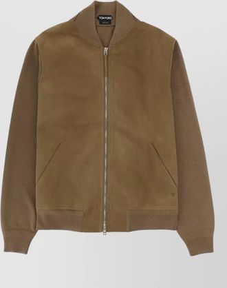 Tom Ford wool bomber jacket