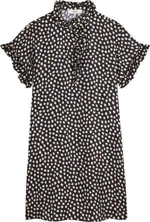 Chlo&eacute; Polka dot Silk Mini Dress - Black - 38 (UK10 / S)