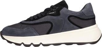 Nubikk Luca Noa - Heren - Sneakers - Grijs - 42 EU - Leer - Schoenen