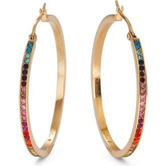 Alex and Ani Rainbow Ombre Pave Hoop at Nordstrom
