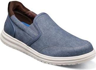 Nunn Bush Brew City EZ Hands Free Slip-On Sneaker in Navy Multi at Nordstrom Rack, Size 10.5