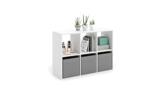 OEM Estanter&iacute;a Loni Blanca 2x3