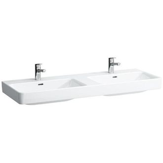 Laufen Pro S Lavabo Doble, 1 Agujero Para Grifo, Con Rebosadero, - Laufen