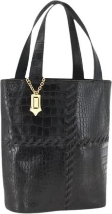 Saint Laurent Pre-owned Handbags, female, Black, Size: ONE SIZE Pre-owned Vintage Hand Bag