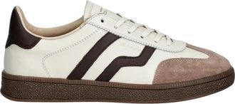 GANT Cuzima Sneakers - Dames - Sneakers - Beige - 39 EU - Leer - Schoenen