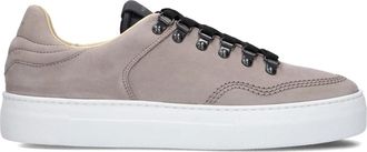 Nubikk Schoenen, Heren, Grijs, 42 EU, Wol, Taupe Lage Sneakers voor Heren