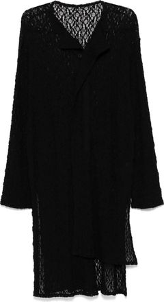 Yohji Yamamoto Camicia a maniche lunghe - Nero