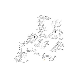 STIGA Sports Carter Iso Derecho Fmc 112 (gtr) Negro Original Stiga - 337060029/0