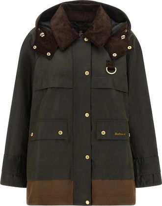 Barbour Wrenwood Jacket - Dames - Zomerjassen - Groen - S - Katoen - Jassen