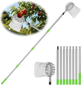OEM Recogedor De Frutas Telesc&oacute;pico, Recogedor De Frutas Extra&iacute;ble, Recogedor De Frutas Telesc&oacute;pico, Recogedor De Cerezas Y Recogedor De Manzanas 2m