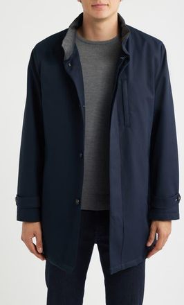 Hart Schaffner Marx Colfax Waterproof Raincoat in Navy at Nordstrom, Size Xx-Large