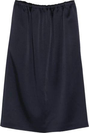 Carven Midi-rok met elastische taille - Blauw